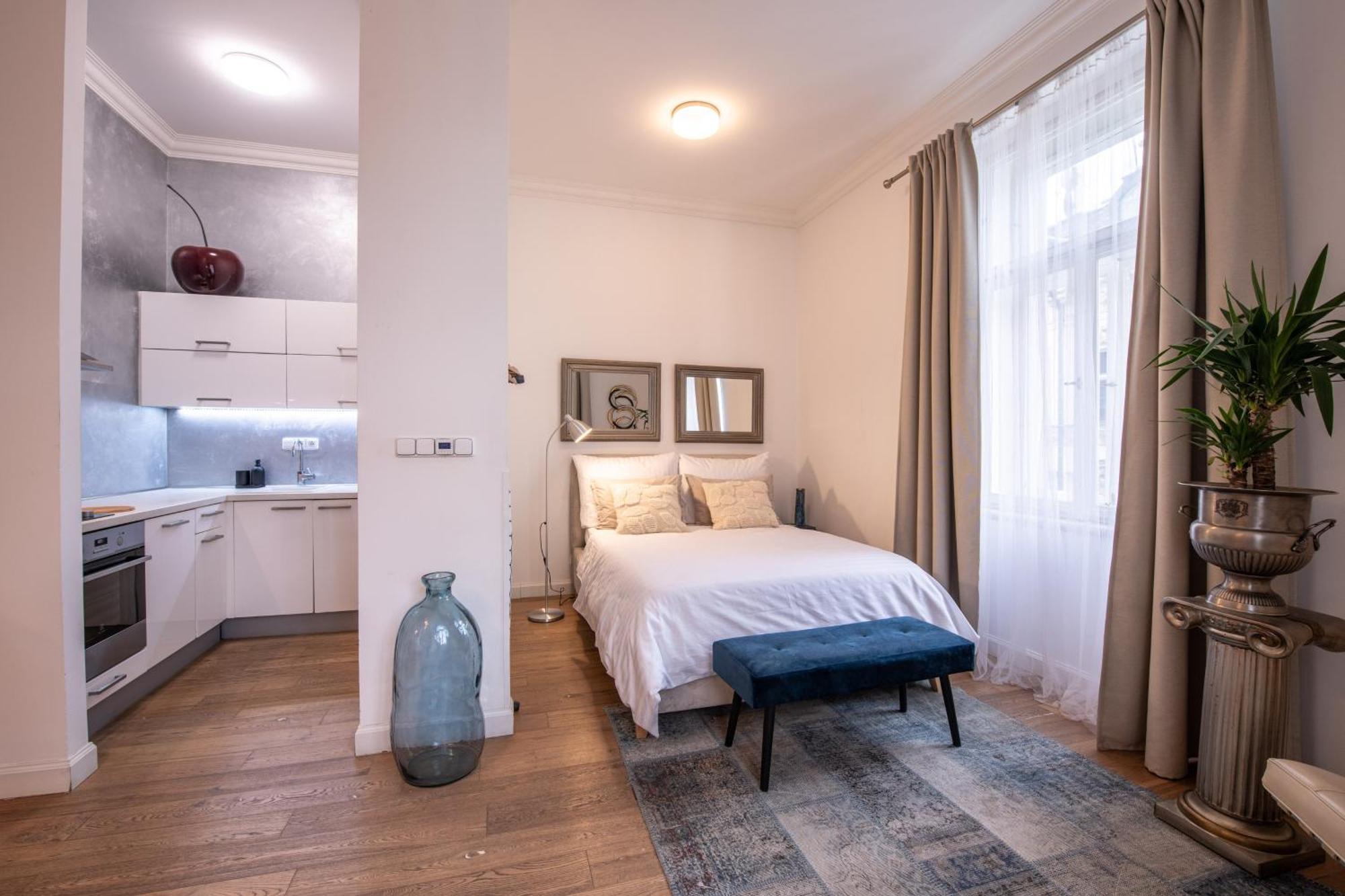 Modern Downtown Apt - Renovated, On Ideal Location Prag Dış mekan fotoğraf