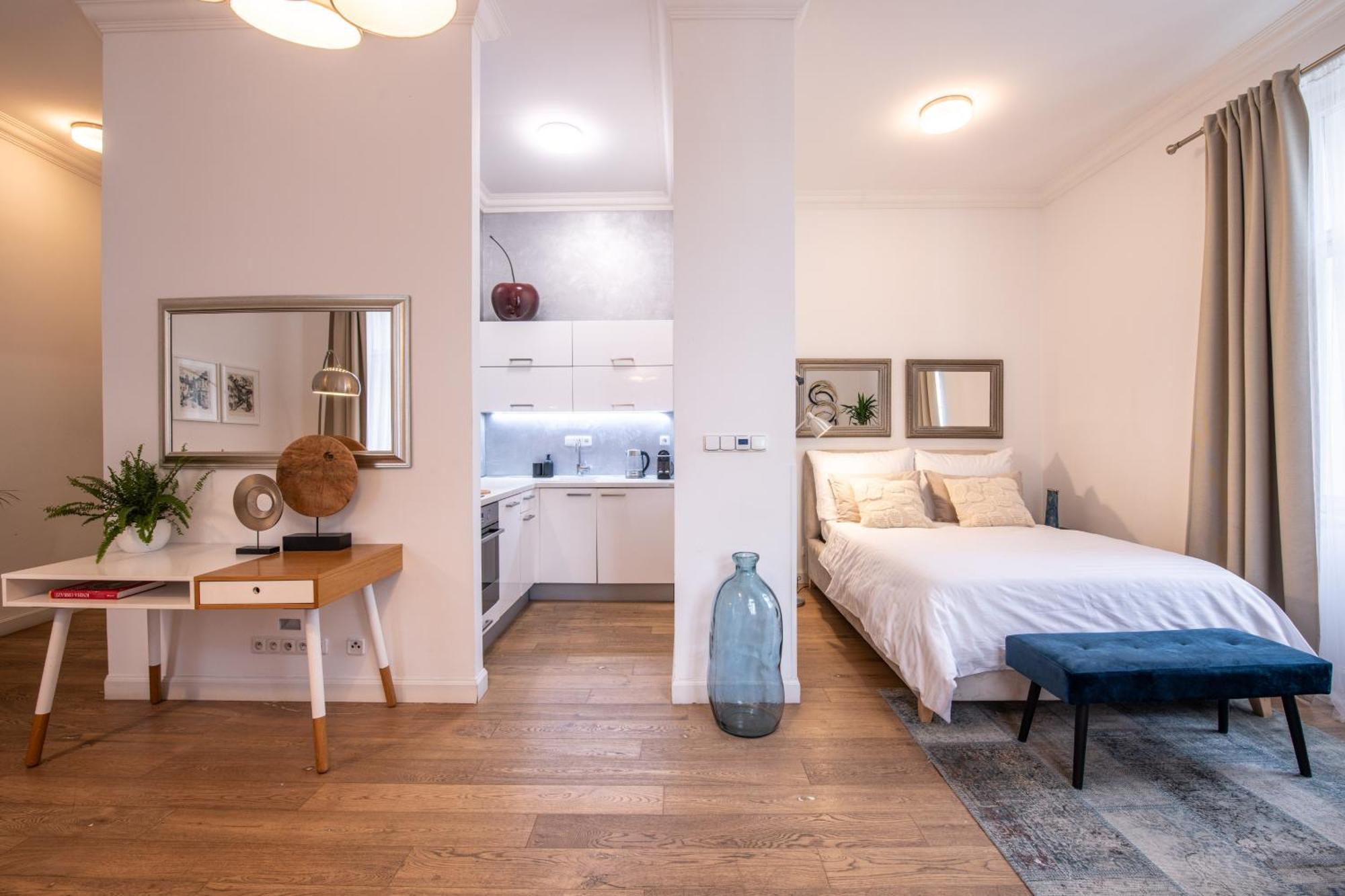 Modern Downtown Apt - Renovated, On Ideal Location Prag Dış mekan fotoğraf
